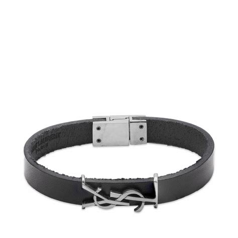 bracelet ysl argent|ysl bracelet men's.